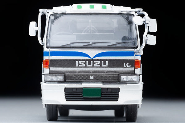 Mô hình xe Tomyca Limited Vintage TLV 1:64 Isuzu 810EX Car Transporter (Silver) (Antiko ASZ022 Vehicle Transport Trailer) | LV-N225b