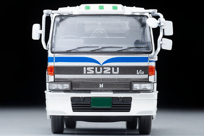 Mô hình xe Tomyca Limited Vintage TLV 1:64 Isuzu 810EX Car Transporter (Silver) (Antiko ASZ022 Vehicle Transport Trailer) | LV-N225b