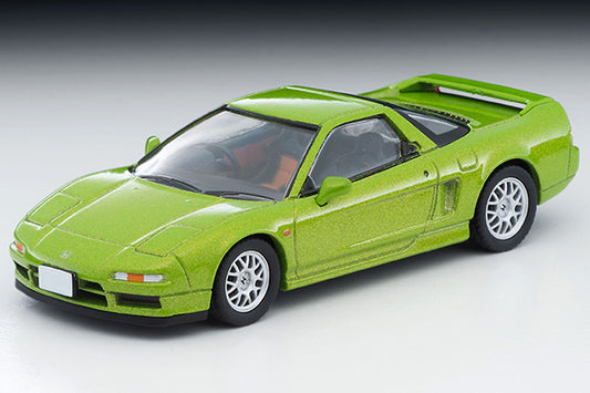 Mô hình xe Tomyca Limited Vintage TLV 1:64 Honda NSX TypeS-Zero 1997 model (yellow green) | LV-N228b