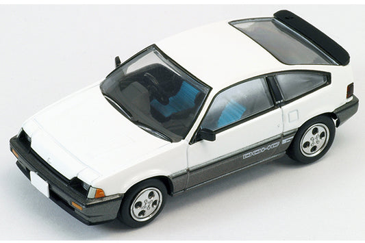 Mô hình xe Tomyca Limited Vintage TLV 1:64 Honda Ballade Sports CR-X Si (white/gray) | LV-N22c