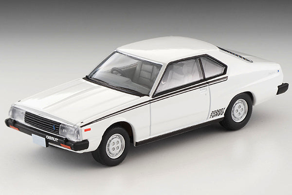 Mô hình xe Tomyca Limited Vintage TLV 1:64 Nissan Skyline HT 2000 Turbo GT-E Thoroughbred (white) | LV-N230a