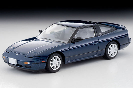 Mô hình xe Tomyca Limited Vintage TLV 1:64 Nissan 180SX TYPE-II Special Selection equipped vehicle (navy) 1991 model | LV-N235d