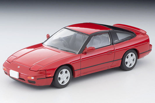 Mô hình xe Tomyca Limited Vintage TLV 1:64 Nissan 180SX Type X (red) 1995 model | LV-N235e