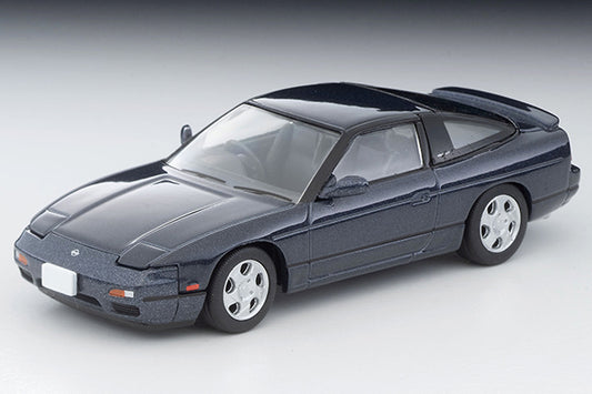 Mô hình xe Tomyca Limited Vintage TLV 1:64 Nissan 180SX Type X (Purpleish Gray) 1995 model | LV-N235f