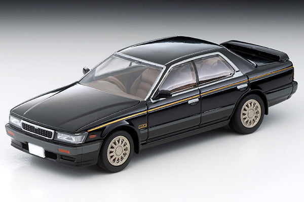 Mô hình xe Tomyca Limited Vintage TLV 1:64 Nissan Laurel Twin Cam 24V Turbo Medalist Club S (black) | LV-N238a