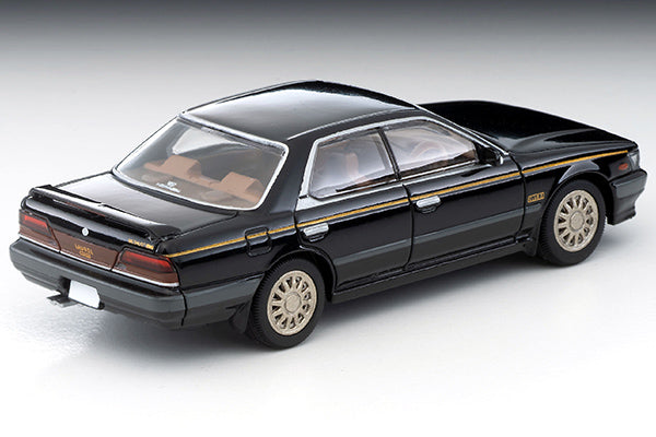 Mô hình xe Tomyca Limited Vintage TLV 1:64 Nissan Laurel Twin Cam 24V Turbo Medalist Club S (black) | LV-N238a