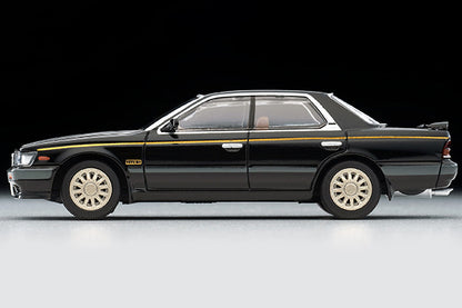 Mô hình xe Tomyca Limited Vintage TLV 1:64 Nissan Laurel Twin Cam 24V Turbo Medalist Club S (black) | LV-N238a