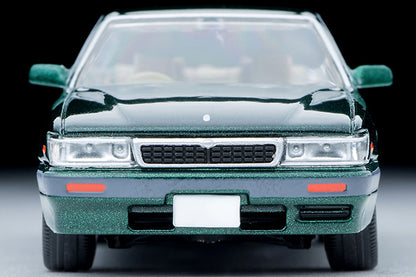 Mô hình xe Tomyca Limited Vintage TLV 1:64 Nissan Laurel Twin Cam 24V Medalist (green) 1989 model | LV-N238c