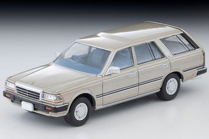 Mô hình xe Tomyca Limited Vintage TLV 1:64 Nissan Gloria Wagon V20E GL (Yellowish Silver) 1991 model | LV-N244b