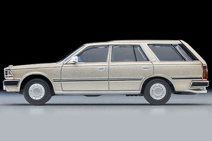 Mô hình xe Tomyca Limited Vintage TLV 1:64 Nissan Gloria Wagon V20E GL (Yellowish Silver) 1991 model | LV-N244b