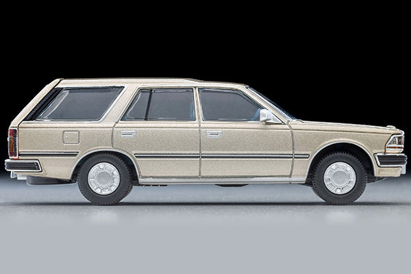 Mô hình xe Tomyca Limited Vintage TLV 1:64 Nissan Gloria Wagon V20E GL (Yellowish Silver) 1991 model | LV-N244b