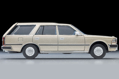 Mô hình xe Tomyca Limited Vintage TLV 1:64 Nissan Gloria Wagon V20E GL (Yellowish Silver) 1991 model | LV-N244b
