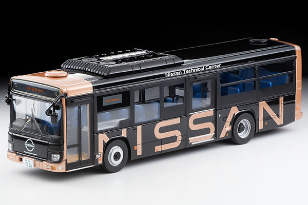 Mô hình xe Tomyca Limited Vintage TLV 1:64 Isuzu Erga Nissan Shuttle Bus (Sunrise Copper M/Black) | LV-N245c