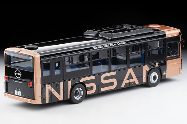 Mô hình xe Tomyca Limited Vintage TLV 1:64 Isuzu Erga Nissan Shuttle Bus (Sunrise Copper M/Black) | LV-N245c