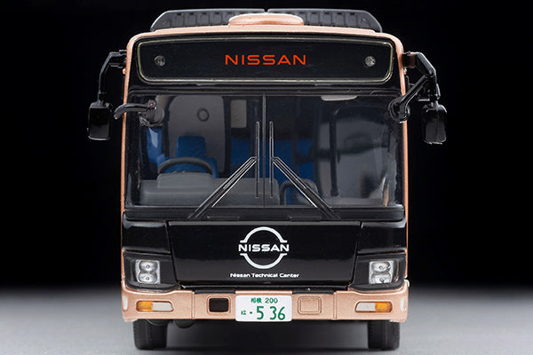Mô hình xe Tomyca Limited Vintage TLV 1:64 Isuzu Erga Nissan Shuttle Bus (Sunrise Copper M/Black) | LV-N245c