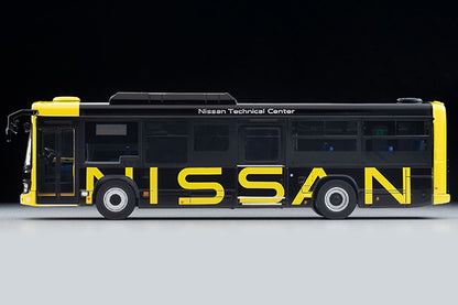 Mô hình xe Tomyca Limited Vintage TLV 1:64 Isuzu Erga Nissan Shuttle Bus (Ikazuchi Yellow/Black) | LV-N245e