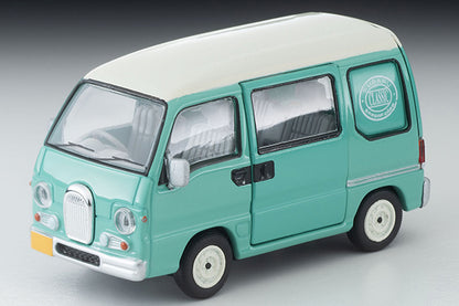 Mô hình xe Tomyca Limited Vintage TLV 1:64 Subaru Sambar Dias Classic 1993 model (green/white) | LV-N249a
