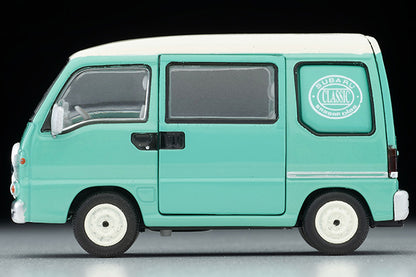 Mô hình xe Tomyca Limited Vintage TLV 1:64 Subaru Sambar Dias Classic 1993 model (green/white) | LV-N249a
