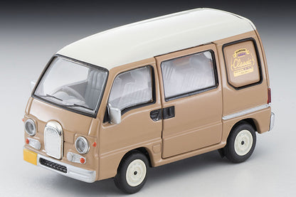 Mô hình xe Tomyca Limited Vintage TLV 1:64 Subaru Sambar Dias Classic 1994 model (sepia/white) | LV-N249c