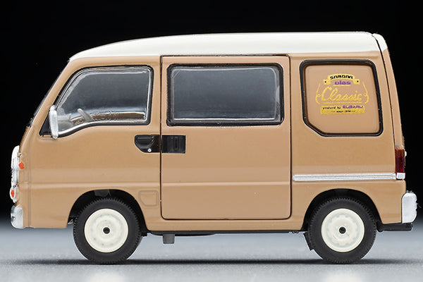 Mô hình xe Tomyca Limited Vintage TLV 1:64 Subaru Sambar Dias Classic 1994 model (sepia/white) | LV-N249c