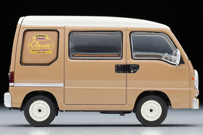 Mô hình xe Tomyca Limited Vintage TLV 1:64 Subaru Sambar Dias Classic 1994 model (sepia/white) | LV-N249c