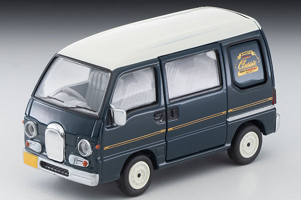 Mô hình xe Tomyca Limited Vintage TLV 1:64 Subaru Sambar Dias Classic 1994 model (navy/white) | LV-N249d
