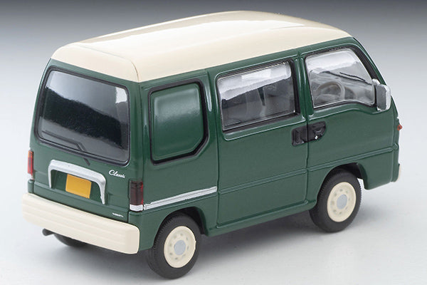 Mô hình xe Tomyca Limited Vintage TLV 1:64 Subaru Sambar Dias Classic (green/cream) 1996 model | LV-N249e