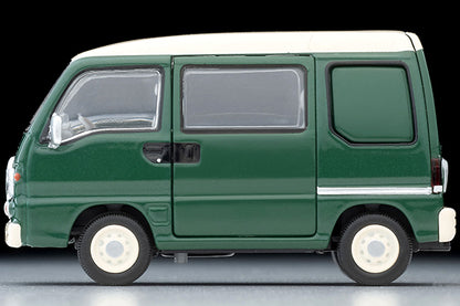 Mô hình xe Tomyca Limited Vintage TLV 1:64 Subaru Sambar Dias Classic (green/cream) 1996 model | LV-N249e