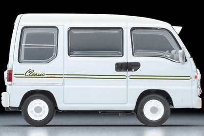 Mô hình xe Tomyca Limited Vintage TLV 1:64 Subaru Sambar Dias Classic 40th Anniversary (light blue/white) 1998 model | LV-N249f