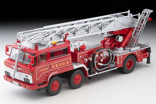 Mô hình xe Tomyca Limited Vintage TLV 1:64 Hino TC343 ladder fire truck (Owase Fire Station) | LV-N24c