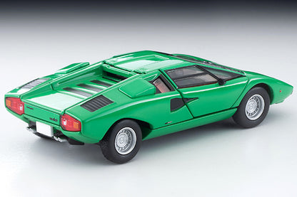 Mô hình xe Tomyca Limited Vintage TLV 1:64 Lamborghini Countach LP400 (green) | LV-N25403-na