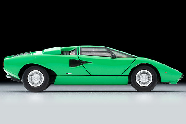 Mô hình xe Tomyca Limited Vintage TLV 1:64 Lamborghini Countach LP400 (green) | LV-N25403-na