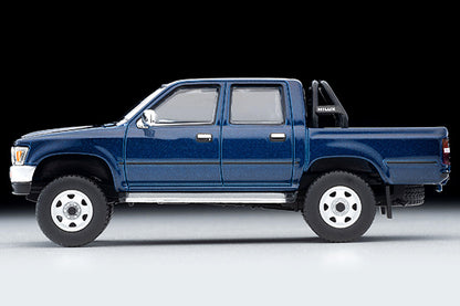 Mô hình xe Tomyca Limited Vintage TLV 1:64 Toyota Hilux 4WD Pickup Double Cab SSR (Navy) 1995 Model | LV-N255a