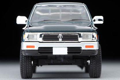 Mô hình xe Tomyca Limited Vintage TLV 1:64 Toyota Hilux 4WD Double Cab SSR-X Option equipped vehicle (green) 1995 model | LV-N255b