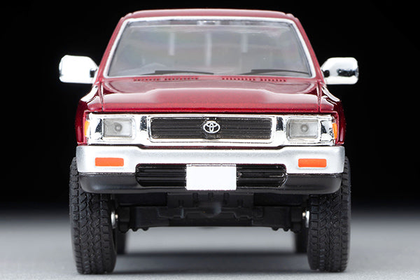 Mô hình xe Tomyca Limited Vintage TLV 1:64 Toyota Hilux 4WD Pickup Double Cab SSR (Red) 1991 Model | LV-N256a