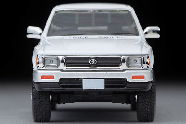 Mô hình xe Tomyca Limited Vintage TLV 1:64 Toyota Hilux 4WD Pickup Double Cab SSR (White) 1991 Model | LV-N256b