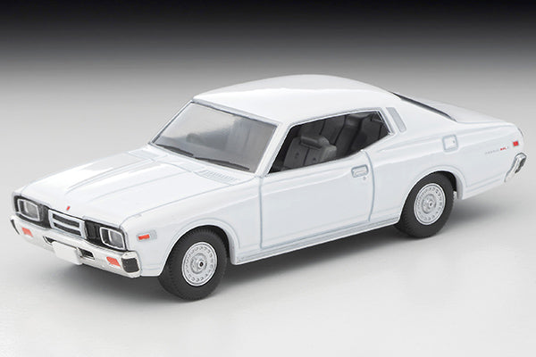 Mô hình xe Tomyca Limited Vintage TLV 1:64 Nissan Cedric 2-door HT 2000SGL-E (white) 1978 model | LV-N257a