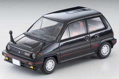 Mô hình xe Tomyca Limited Vintage TLV 1:64 Honda City Turbo 82 model (black) | LV-N261a