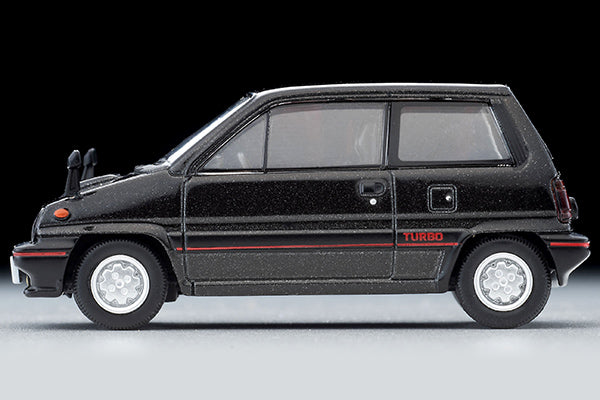 Mô hình xe Tomyca Limited Vintage TLV 1:64 Honda City Turbo 82 model (black) | LV-N261a