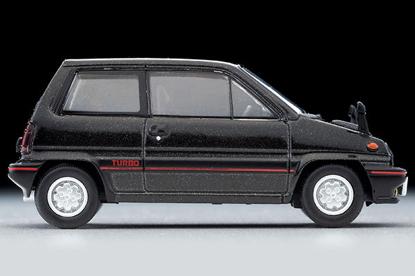 Mô hình xe Tomyca Limited Vintage TLV 1:64 Honda City Turbo 82 model (black) | LV-N261a