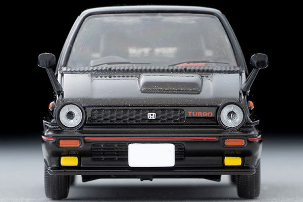 Mô hình xe Tomyca Limited Vintage TLV 1:64 Honda City Turbo 82 model (black) | LV-N261a