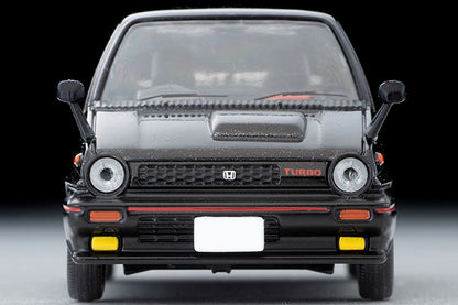 Mô hình xe Tomyca Limited Vintage TLV 1:64 Honda City Turbo 82 model (black) | LV-N261a