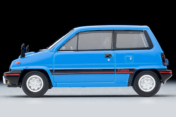 Mô hình xe Tomyca Limited Vintage TLV 1:64 Honda City Turbo 1982 model (blue) | LV-N261b