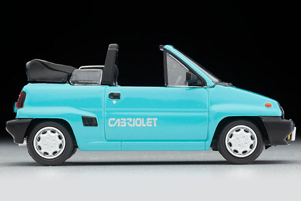 Mô hình xe Tomyca Limited Vintage TLV 1:64 Honda City Cabriolet (light blue) 1984 model | LV-N262a