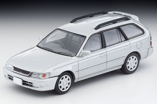 Mô hình xe Tomyca Limited Vintage TLV 1:64 Toyota Corolla Wagon L Touring (silver) 1997 model | LV-N264b