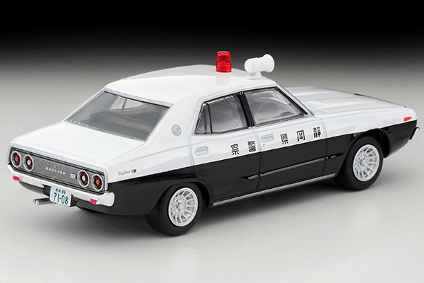 Mô hình xe Tomyca Limited Vintage TLV 1:64 Western Police Vol.25 Nissan Skyline 2000GT Patrol Car | LV-N26546-na