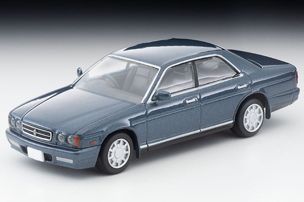 Mô hình xe Tomyca Limited Vintage TLV 1:64 Nissan Cedric V30 Twin Cam Gran Turismo SV (Grayish Blue) 1991 model | LV-N265b