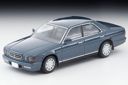 Mô hình xe Tomyca Limited Vintage TLV 1:64 Nissan Cedric V30 Twin Cam Gran Turismo SV (Grayish Blue) 1991 model | LV-N265b