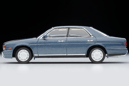 Mô hình xe Tomyca Limited Vintage TLV 1:64 Nissan Cedric V30 Twin Cam Gran Turismo SV (Grayish Blue) 1991 model | LV-N265b
