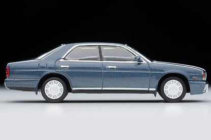 Mô hình xe Tomyca Limited Vintage TLV 1:64 Nissan Cedric V30 Twin Cam Gran Turismo SV (Grayish Blue) 1991 model | LV-N265b